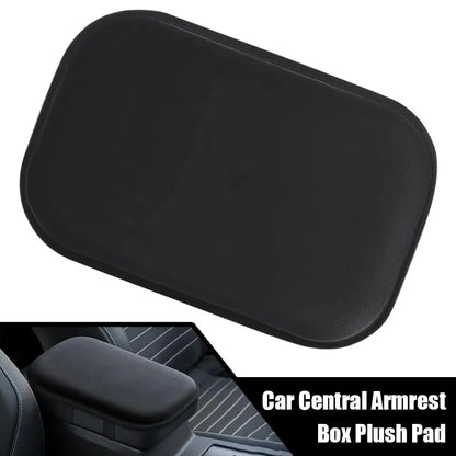 1/2pcs Car Armrest Box Pad Plush Car Center Console Protection Pad Soft And Comfortable Universal