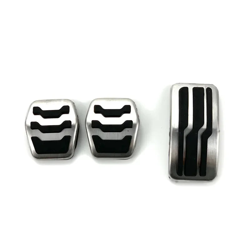 Car-styling Stainless steel Car Pedal Pads Cover MT AT case for Ford Focus 2 mk2 focus 3 mk3