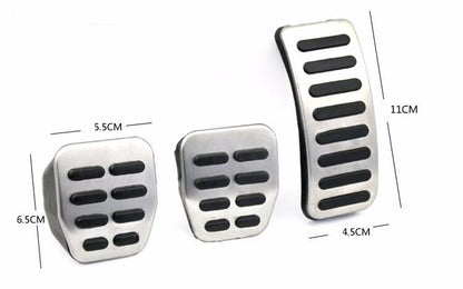 Car Pedal Pads For Volkswagen Polo Amarok Beetle Jetta MK4 Bora Golf 4 Vento /Skoda Octavia 1U Fabia 1 Rabia Rapid Roomster