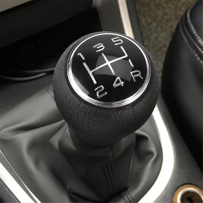 5 Speed Manual Car Gear Shift Shifter Knob for Easy installation Automotive Supplies good quality durable Direct Replacement