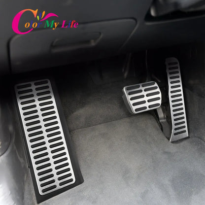 Car Pedals for Audi Q3 2013 - 2018 LHD Accelerator Brake Foot Rest Pedal Pads Cover Car-Styling