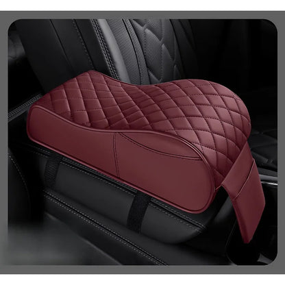 Universal Memory Foam Armrest Cushion for Car - Heightened Armrest Pad Cover, Universal Fit for Central Console Interior