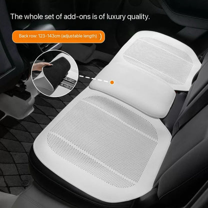 Breathable Leather Car Seat Cover Universal Front Seat Protection Cushion Luxury Car Interior Backrest Support Mat Accessories
