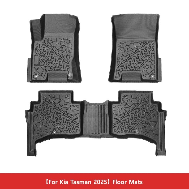 Car Floor Mats for Kin Tasman 2025 TEP All-weather Waterproof Non-slip Floor Liners Cargo Liner Protective Pad Car Accessories