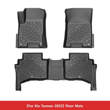 Car Floor Mats for Kin Tasman 2025 TEP All-weather Waterproof Non-slip Floor Liners Cargo Liner Protective Pad Car Accessories