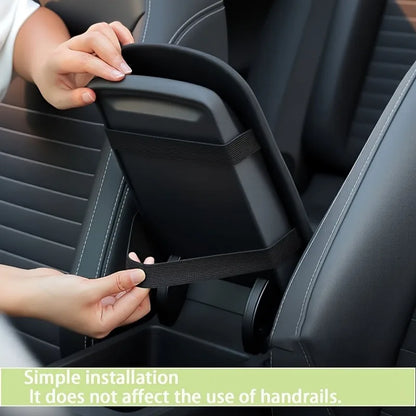 Car Armrest Pad, Plush Heightening Pad for Central Console, 1pc, for Vehicles, for Car Interior, Armrest Cover