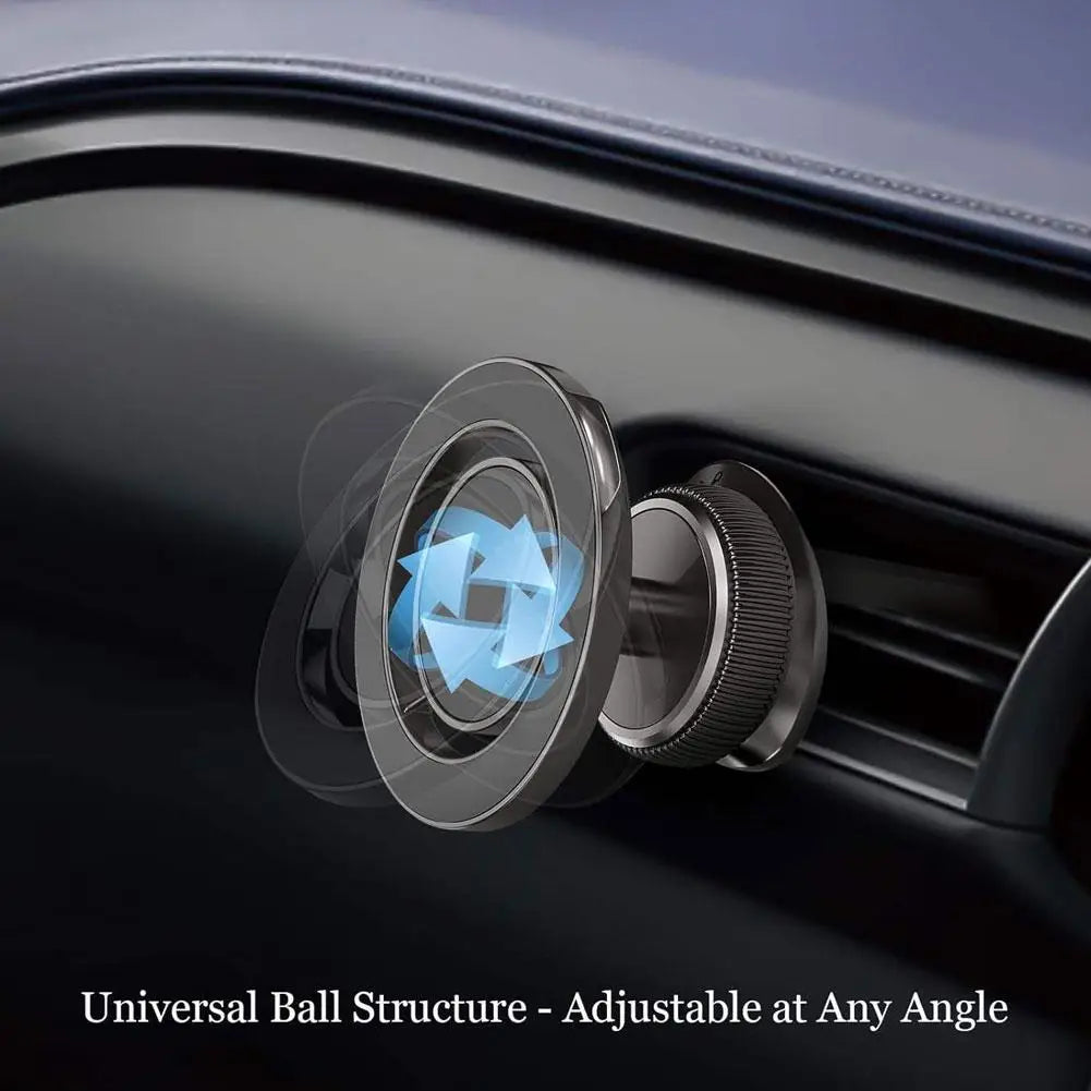 Magnetic Car Phone Holder (Stand-on Style) Magnetic Car Phone Holder (Air Vent) Car Air Vent Clip Cellphone Mount