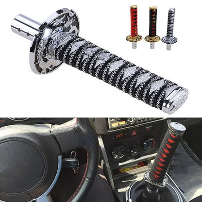 Universal Car Gear Shift Knob Katana Samurai Sword Shift Knob Aluminum Shifter Lever With Adapters Gear Shift Knob 10/15/26cm