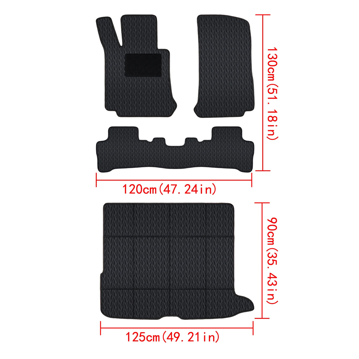 Custom Car Floor Mats for GLC 300 2016 2017 2018 2019 2020 2021 2022 2023 Waterproof Pad Car Mats Foot Covers Car Accessories