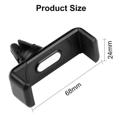 Car Phone Holder Stand For Mobile Phone Air Vent Phone Stand For Telephone Car Holder Stand Car Internal Storage Accessories