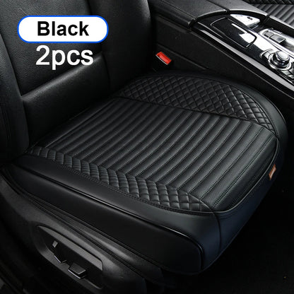 AUTOMECHANIST Nappa Leather Car Seat Cover Universal Front Seat Covers Mat Breathable Seat Cover Protector Cushion Accessories