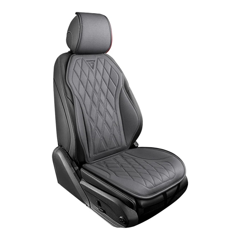 Breathable Nappa Leather Car Seat Cover Universal Comfortable Front Seat Cushion Durable Four Seasons Seat Covers Accessories