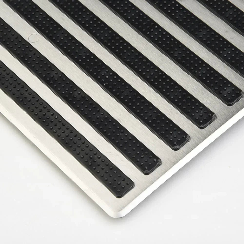 Universal 23.5X16cm Car Foot Pedal Pad Universal Carpet Patch Foot Pedal Anti-Skid Pad Car Truck Foot Heel Scuff Plate