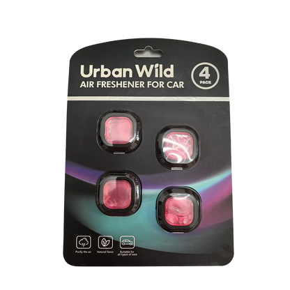 Kit 4 Aromatizantes Automotivos – Aromas Variados