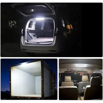 108LED Car Interior Led Light Bar With ON/OFF Switch 12V 24V Trunk Lamp For Lorry Truck Camper Boat RV Car Interior Dome Light