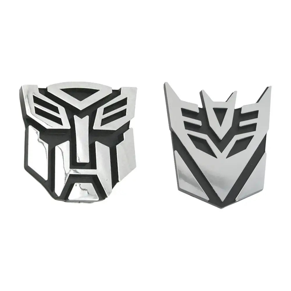 Car 3D Car Stickers Transformer Badge Decepticon Emblem Tail Decal Cool Autobots Logo Car Styling Motorcycle Car Accessories ﻿
