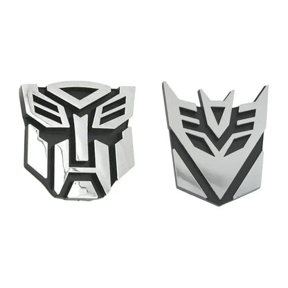 Car 3D Car Stickers Transformer Badge Decepticon Emblem Tail Decal Cool Autobots Logo Car Styling Motorcycle Car Accessories ﻿