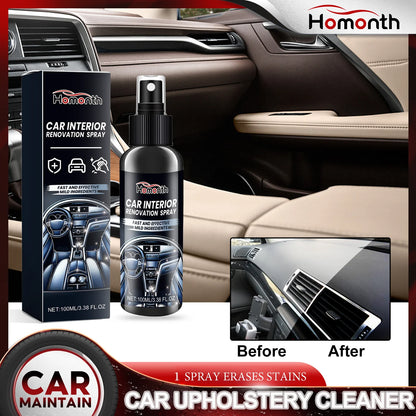 Spray Limpador de Interior 100ml - Painel, Couro e Plástico