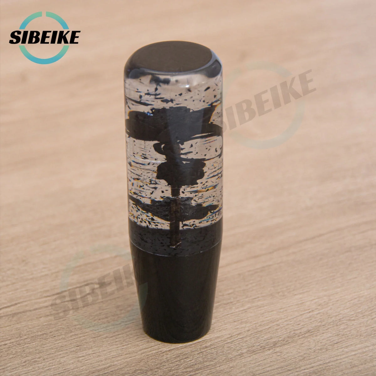 15CM Universal Transparent Flower Gear Shift Knob Car Manual Shifter Head Shift Knob Stick