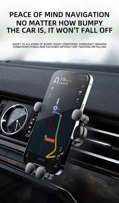 Magnetic Car Phone Holder For Hyundai Accent Solaris 2016 2017 2018 2019 2020 15W Wireless Charging Car Phone Holder Magsafe