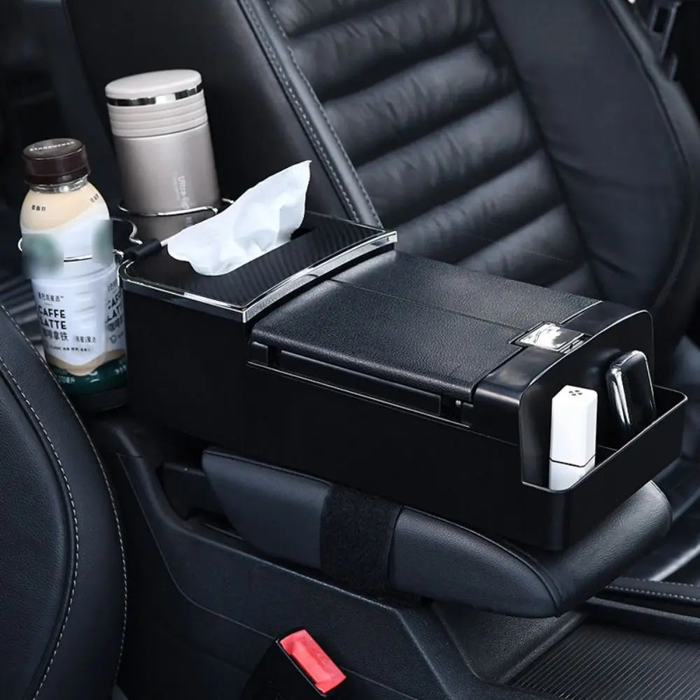 Universal Car Armrest Storage Box Comfortable Center Console Armrest Cushion Non-slip Car Elbow Support Pad