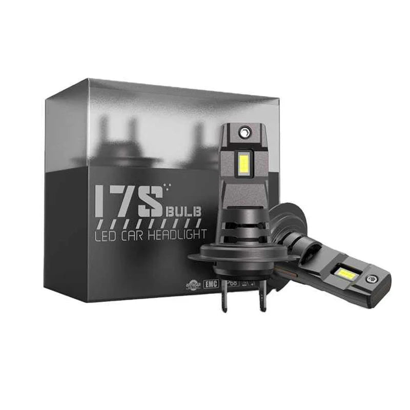 Kit Lâmpada LED H7/H4/H11 80W 20000LM 6000K - com Turbo Fan
