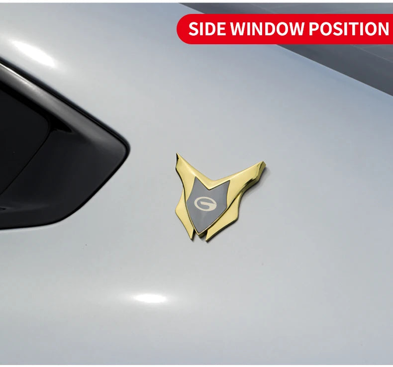 Car Sticker Shield Styling Emblems Logo Decals For Trumpchi GAC GS4 GS3 GS8 M8 AION Y Plus Emkoo E9 Auto Decoration Accessories