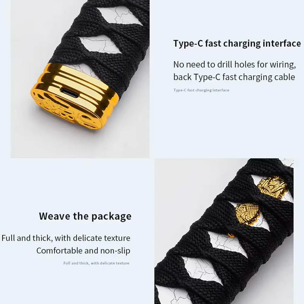Katana Samurai Sword Shift Knob Shifter With Adapters Manual Transmission Gear Shift knob Warrior Sword Shift Knob Adapter 15mm