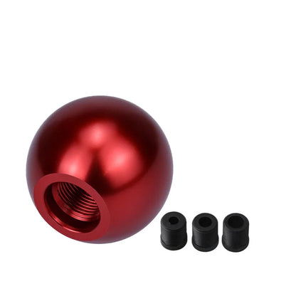 Car Modification Manual Universal Stem Head Aluminum Alloy Round Ball Gear Handle Head Round Trolley Bobblehead