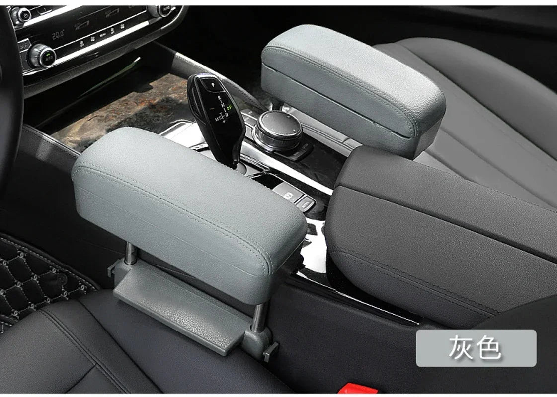 Universal Car Armrest Box Elbow Support Adjustable Car Center Console Arm Rest Car Styling Auto Seat Gap Organizer Arm Rest