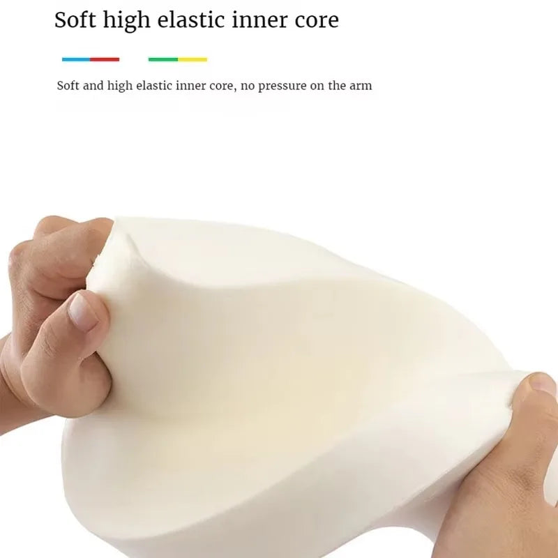 PU Leathe Center Console Heightening Comfort  Armrest Pad Cover Universal Armrest Cushion Fit for  Most Cars（31cm*20cm*4.5cm）