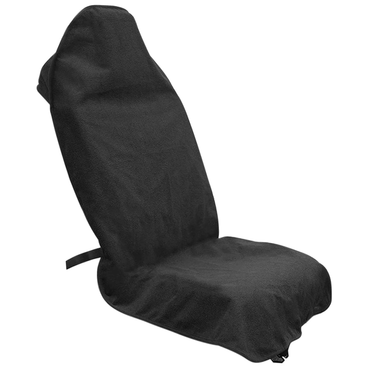 1Pcs Car Seat Cover Universal Auto Breathable Cushion Waterproof Towel Cloth Car Seat Protector with Adjustable Elastic Strap