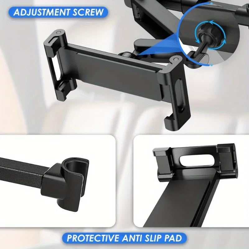 1pc Car phone holder, iPad tablet holder for rear seats, multifunctional car phone holder for extended lazy people