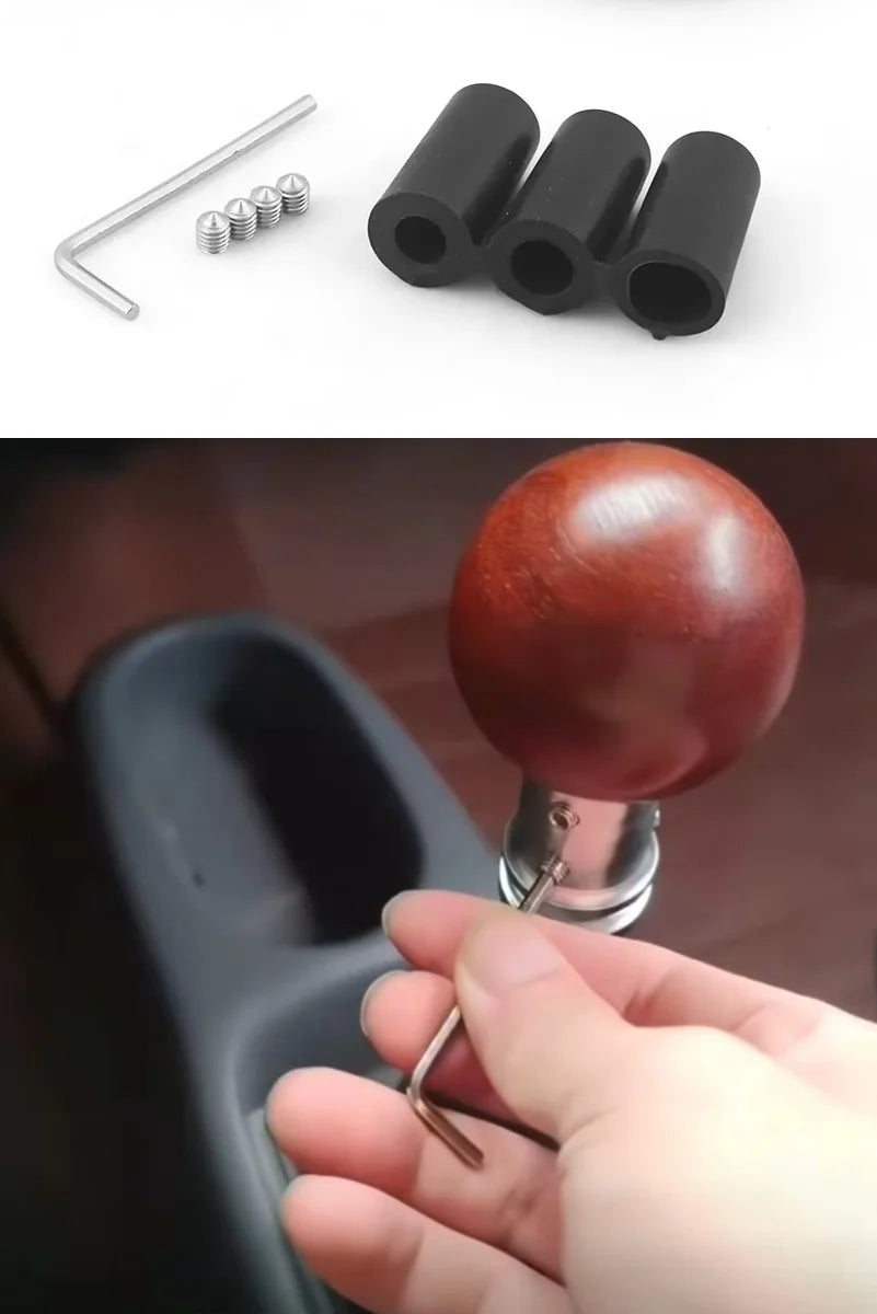 Car manual gear shift knob wooden head  universal gear shift knob wood gear shift knob/ gear knob shift knob