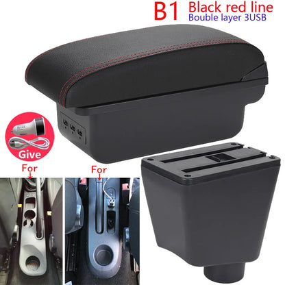 For Renault Clio 4 Armrest For Renault Captur Clio 3 III IV Car Armrest Box Accessorie Storage Parts Dedicated Interior Retrofit