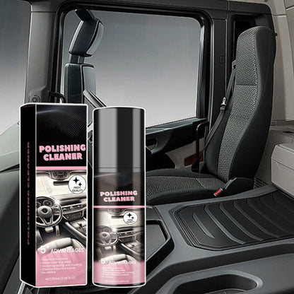 Car Interior Polish & Cleaner Spray 100ml All-Purpose Detailer for Dashboard Leather Plastic Restores Shine & Protects Care Kit
