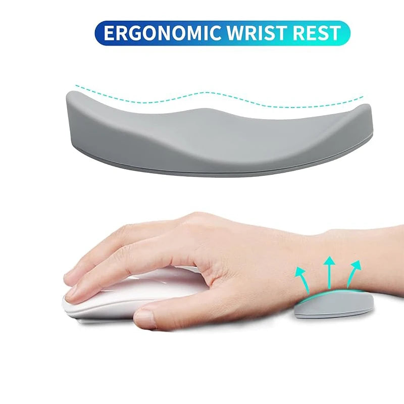 Gliding Wrist Rest, Ergonomic Wrist Rest for Mouse Gliding Palm Rest for Right  Relieve Hand Fatigue for Office Work Gaming