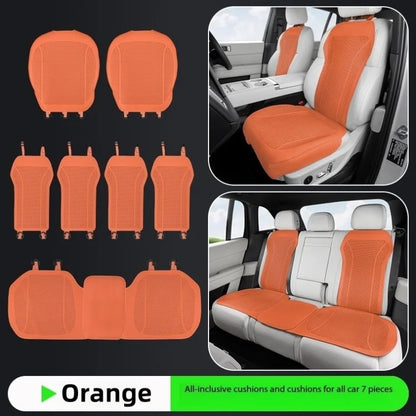 Breathable Leather Car Seat Cover Universal Front Seat Protection Cushion Luxury Car Interior Backrest Support Mat Accessories