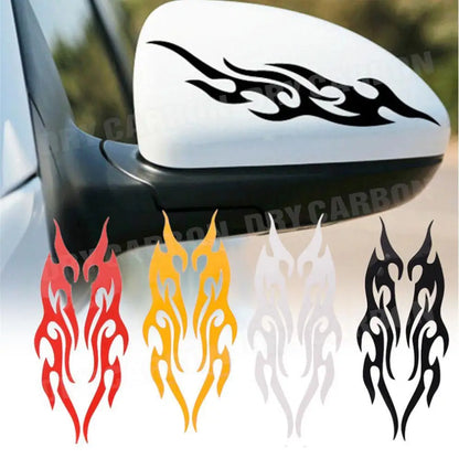 Car Sticker Personalized Garland Decoration Front Bumper Stickers Emblem Badge Decal Auto Automobile Bonnet Stickers 2Pcs/set