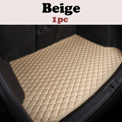 Custom Automotive Car Floor Mats For Mercedes W124 1985 1986 1987 1988 1989 Auto Luxury Leather Men Women Car Mats Full Coverage