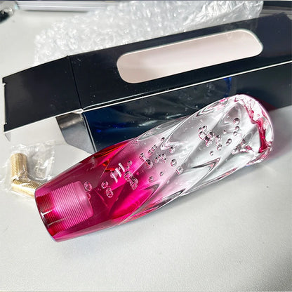 NEW 15cm Car Manual Shift Knob Acrylic Gear Shifter Head Shift Knob Stick Crystal Transparent Bubble Gear Shift Knob