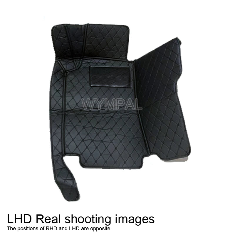Custom Automotive Car Floor Mats For Mercedes W124 1985 1986 1987 1988 1989 Auto Luxury Leather Men Women Car Mats Full Coverage