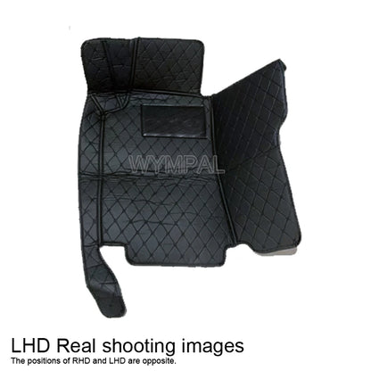 Custom Automotive Car Floor Mats For Mercedes W124 1985 1986 1987 1988 1989 Auto Luxury Leather Men Women Car Mats Full Coverage