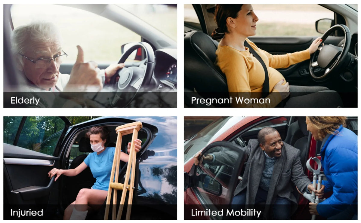 Car Door Assist Handle 2 in 1 Multifunction Vehicle Support Handles Window Breaker Portable Automotive Car Handle Assist