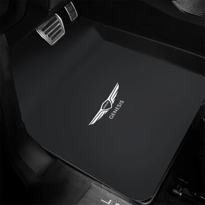 Car Floor Mat Front & Rear Automotive Carpet Floor Mats Universal For Genesis G80 GV70 GV80 GV60 G70 Essentia Neolun G90 GV90﻿﻿