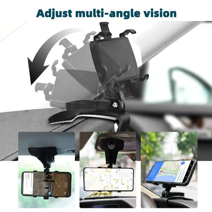 Instrument panel car phone holder ABS phone holder car phone holder 360 degree rotating accessories