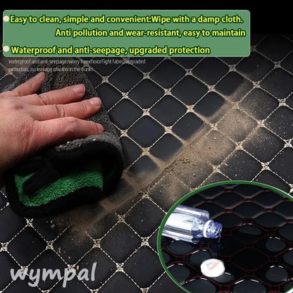 Car Floor Mats For Dacia Duster Renault Duster HM 2021~2022 Waterproof Ptotective Pads Car Mats Full Set Car Accessories