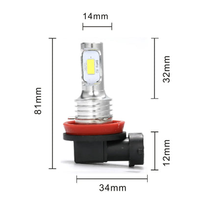 Kit Lâmpada LED H7/H4 4 Peças - Farol Alto/Baixo Branco 6000K, Amarelo 3000K, Azul Gelo 12000K