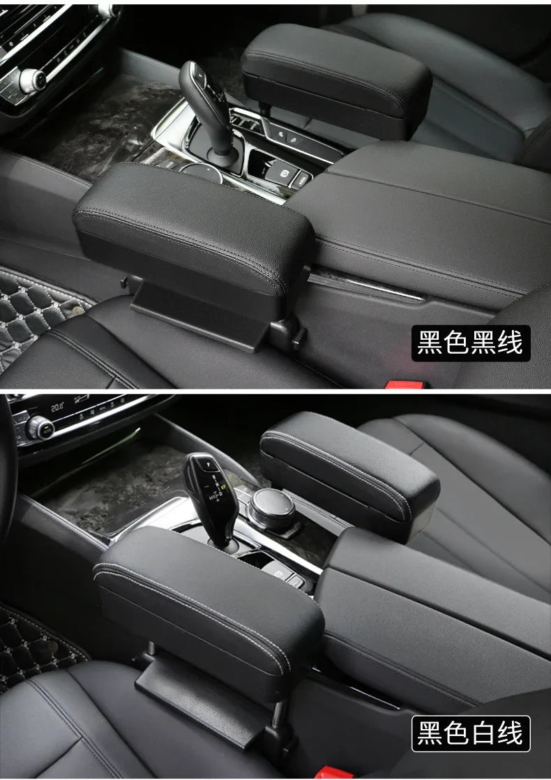 Universal Car Armrest Box Elbow Support Adjustable Car Center Console Arm Rest Car Styling Auto Seat Gap Organizer Arm Rest
