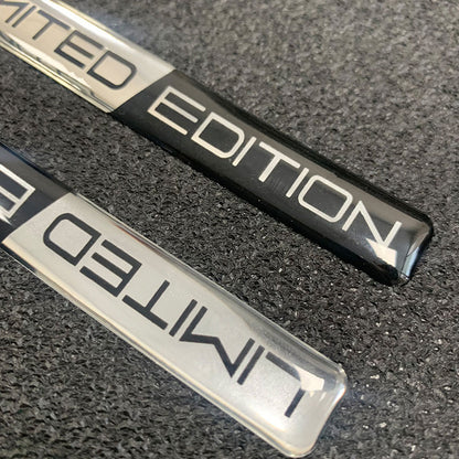 1 Pair 3D Emblem Limited Edition Styling Car Stickers Badge Decal Sticker Auto Door Bumper Trunk Body Side Decor Sticker